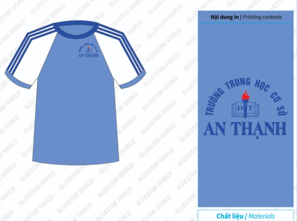 Mẫu logo, phù hiệu và đồng phục trường Thcs An Thạnh