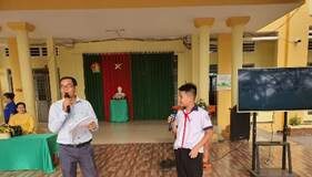 Trường THCS An Thạnh tổ chức chuyên đề “An toàn an ninh mạng” cho học sinh