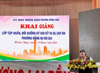 Tham gia lớp tập huấn bồi dưỡng kỹ năng viết tin, viết bài và chụp ảnh năm 2026